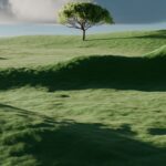 생활 속 ‘마음 챙김’ 실천, 바쁜 일상에도 가능한 건강 습관 A single tree on a vibrant green rolling hill.